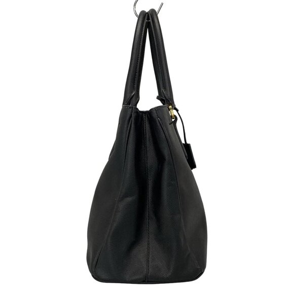 PRADA Galleria Bag Black Saffiano Lux (Leather) Tote Bag 624-080825 - Picture 4 of 14